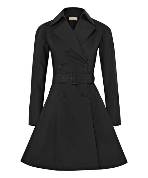 Cotton Belted Trench Coat .